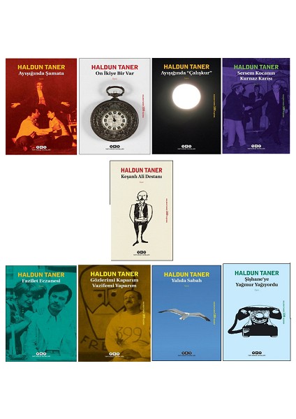 On İkiye Bir Var - Keşanlı Ali Destanı - 9 Kitap - Haldun Taner