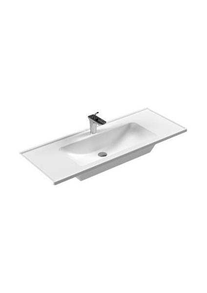 E.C.A Serel Star 46X120 cm Tezgah Etajerli Lavabo