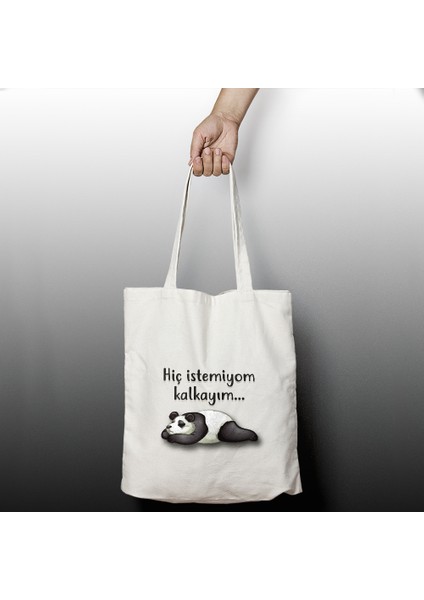 Hediye Panda Baskılı Bez Çanta 278