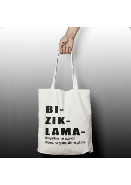 Hediye Bızıklama Baskılı Bez Çanta 279