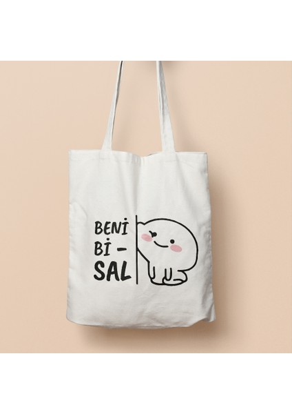 Hediye Beni Sal Baskılı Bez Çanta 165