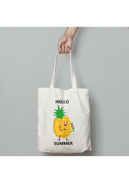 Hediye Summer Baskılı Bez Çanta 269