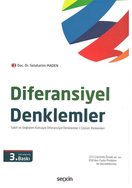 Diferansiyel Denklemler - Selahattin Maden