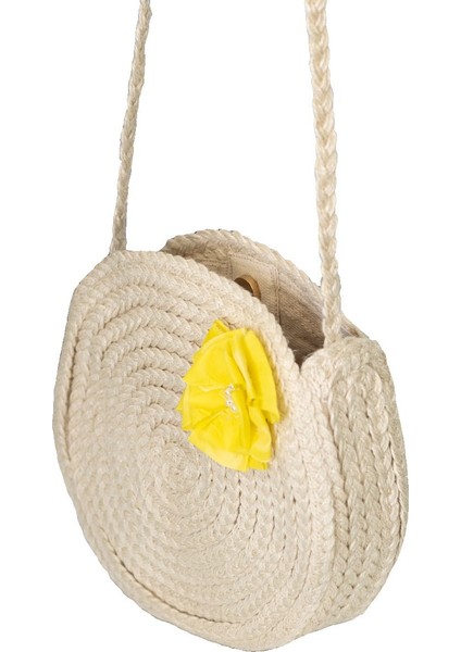 Kadın Çiçek Detaylı Jüt Hasır Çanta fiyatları