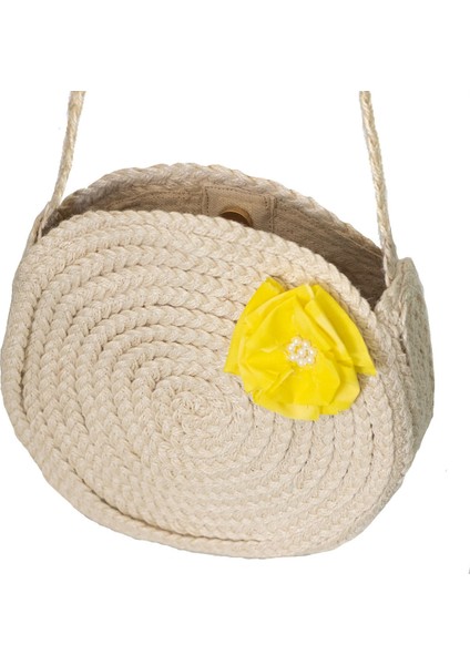 Kadın Çiçek Detaylı Jüt Hasır Çanta fırsatları