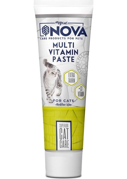 Mycat Nova Kediler Için Multivitamin Paste 100GR