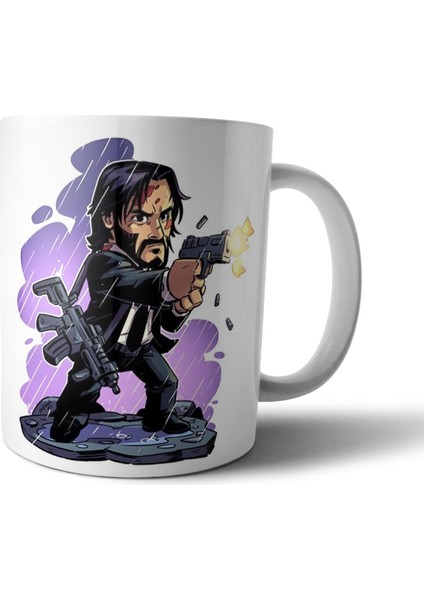 John Wick Chibi Kupa Bardak