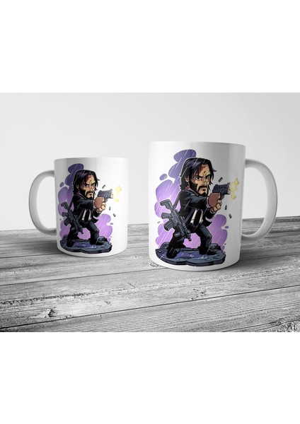 John Wick Chibi Kupa Bardak