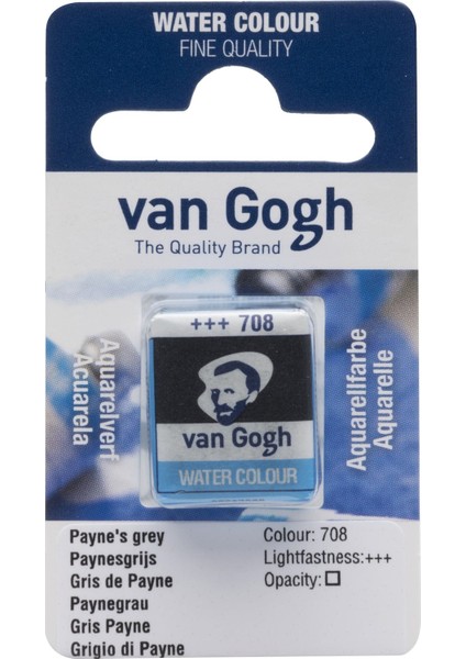 Van Gogh Tablet Sulu Boya Payne's Grey