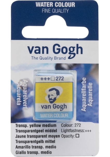 Tablet Sulu Boya Transparent Yellow Medium