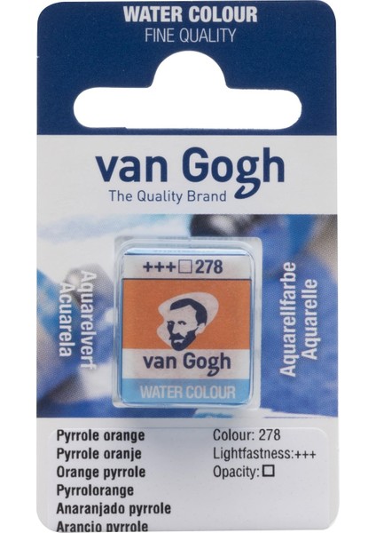 Van Gogh Tablet Sulu Boya Pyrrole Orange