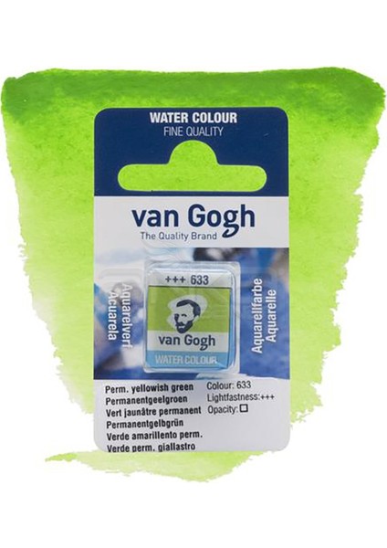 Tablet Sulu Boya Permanent Yellowish Green