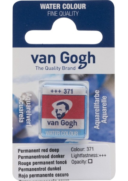 Van Gogh Tablet Sulu Boya Permanent Red Deep