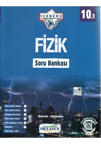 Okyanus Yayınları 10. Sınıf Iceberg Fizik Soru Bankası