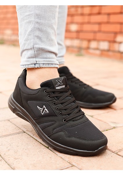 Erkek Siyah Spor Ayakkabı