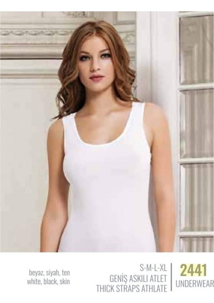 2441 Geniş Askılı Atlet