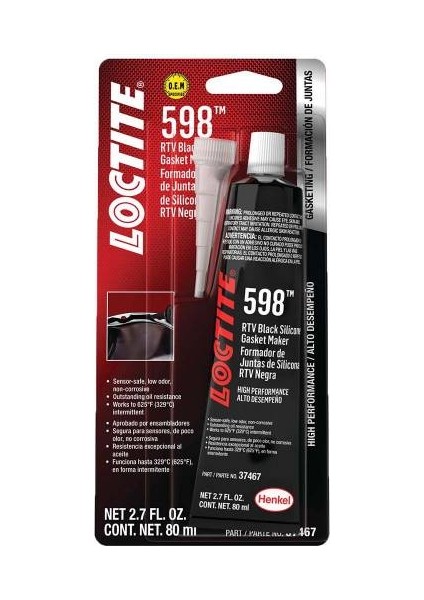 Loctite 598 Süper Siyah 80 ml