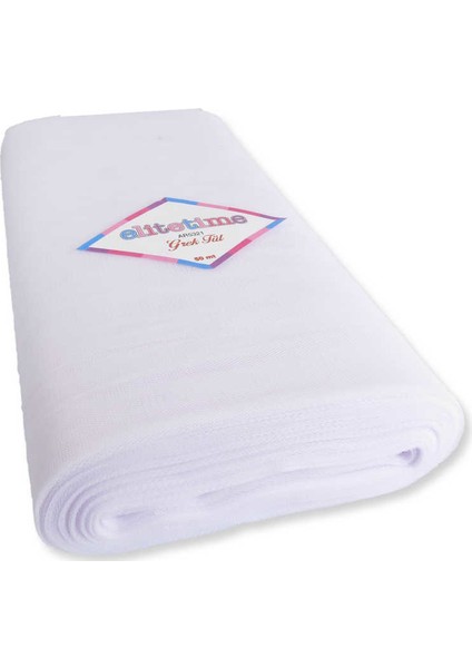 Beyaz Grek Tül 10 x 2 Metre