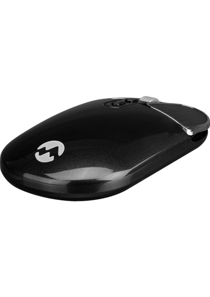SM-619 Metalik Siyah 1600dpi Süper Sessiz Şarjlı Premium Kablosuz Mouse fırsatları