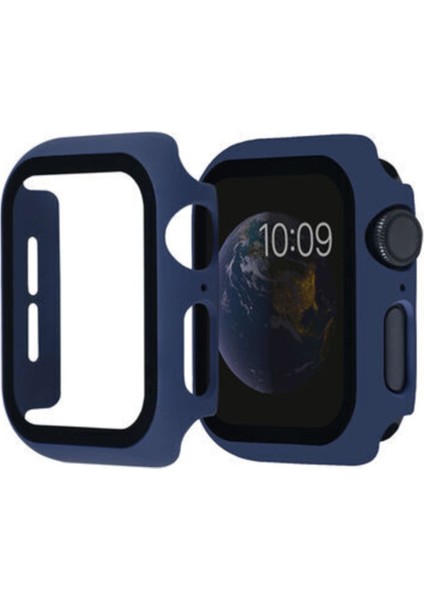 Apple Watch Uyumlu 42 mm Darbe Korumalı Gard Kordon - Lacivert