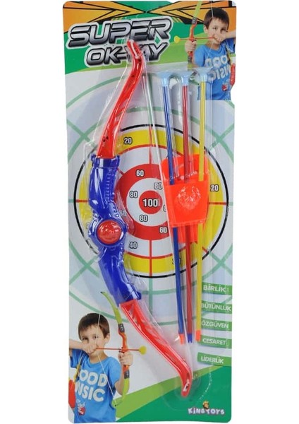 Çebi Toys Ok Yay Set Mavi