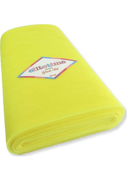 Grek Tül 2 x 2 Metre Sarı