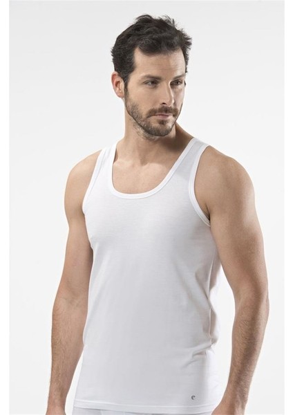 1101 Erkek Atlet - Beyaz