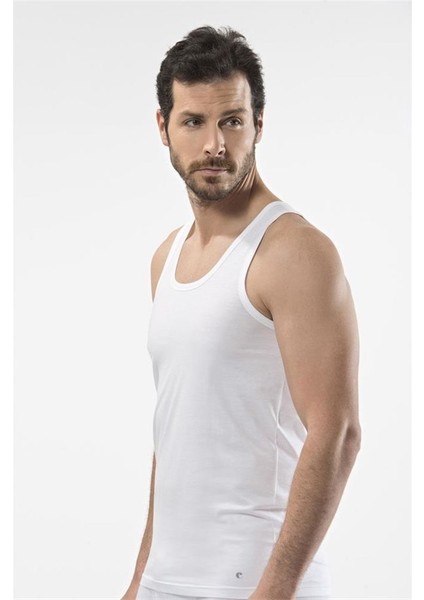 1101 Erkek Atlet - Beyaz