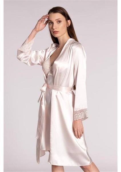 4285 Gecelik Sabahlık Takım - Inci