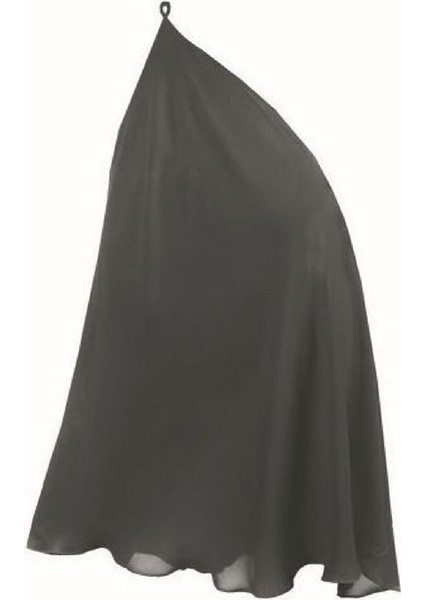 729 Ortası Düğmeli Sütyenlere Birleşebilen Etek Gecelik - Siyah