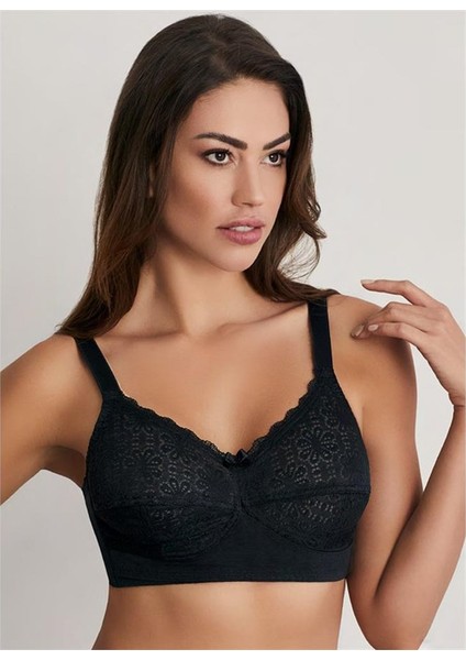 ERSK320 Laura Balensiz Ekstra Minimizer Sütyen - Siyah