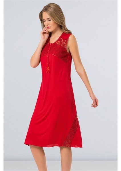 3124 Gecelik - Kırmızı