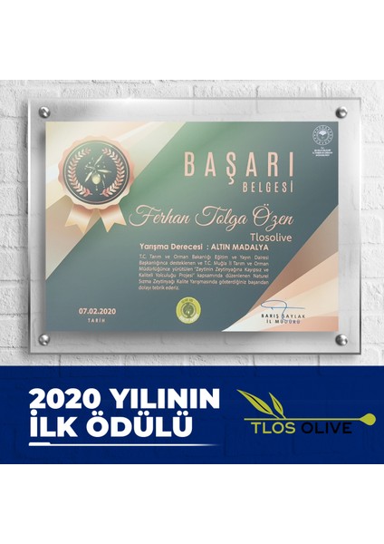 Soğuk Sıkım / Ilk Hasat / Natürel Sızma Zeytinyağı (&lt;=0.8 Asit - Filtresiz) - 5lt