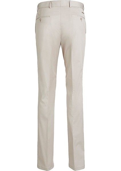 Gri Pamuklu Nanotex Slim Fit Chino Pantolon fırsatları