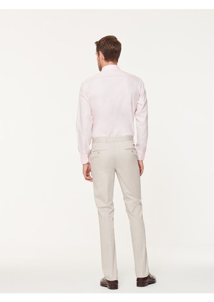 Gri Pamuklu Nanotex Slim Fit Chino Pantolon indirimleri