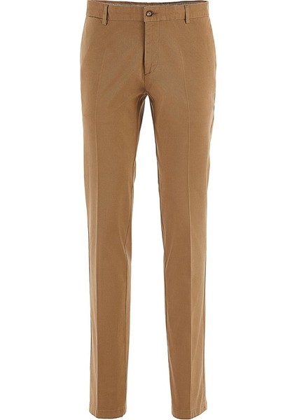 Bej Pamuklu Slim Fit Chino Pantolon fiyatları