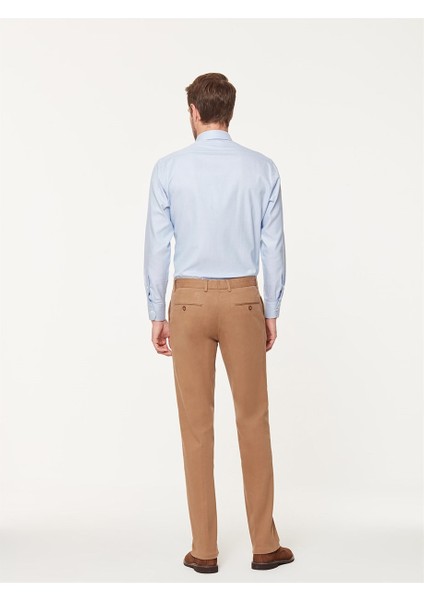 Bej Pamuklu Slim Fit Chino Pantolon fırsatları