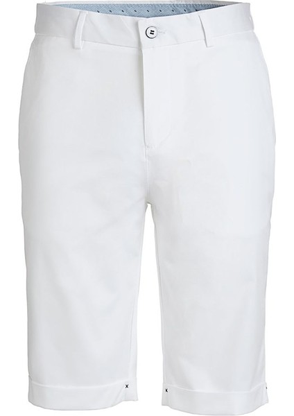 Beyaz Pamuklu Nanotex Slim Fit Şort fiyatları