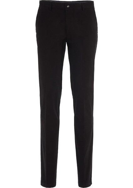 Siyah Pamuklu Slim Fit Chino Pantolon fiyatları