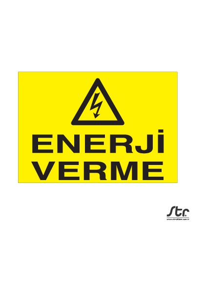 Enerji Verme 20 x 30 cm