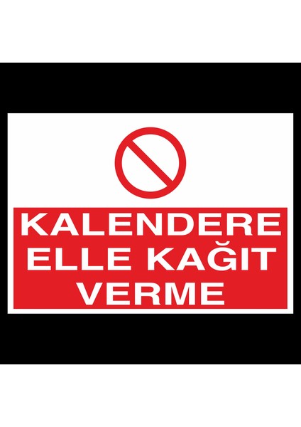 Kalendere Elle Kagıt Verme 20 x 30 cm