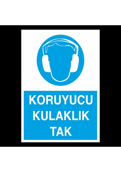 Koruyucu Kulaklık Tak 20 x 30 cm