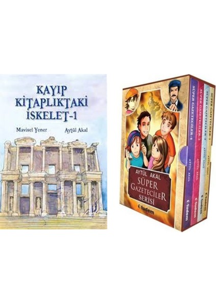 Kayıp Kitaplıktaki Iskelet - Süper Gazeteciler 2 Li - Aytül Akal
