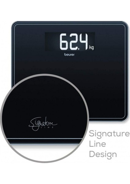 Gs 410 Signatureline Black Cam Banyo Baskülü fiyatları