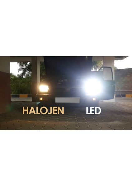 H4 Yeni Nesil Csp Çip LED Şimşek Etkili Xenon H4