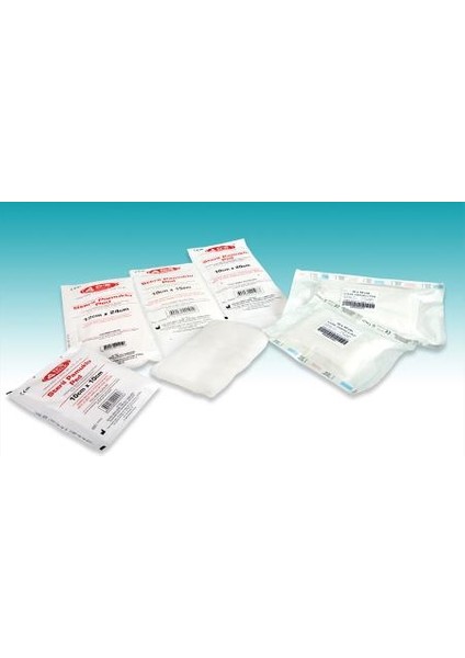 Damla Steril Pamuklu Ped 10cmX10cm 5 Adet