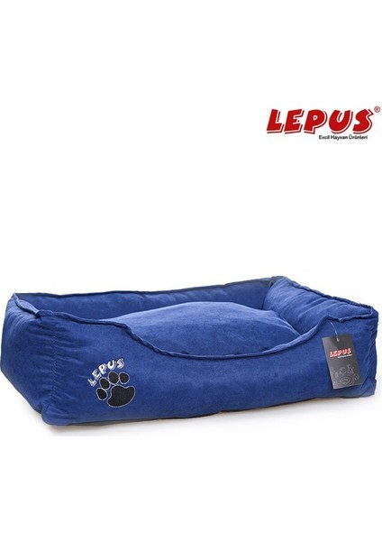 Soft Köpek Yatağı Lacivert M 60X44X22H cm