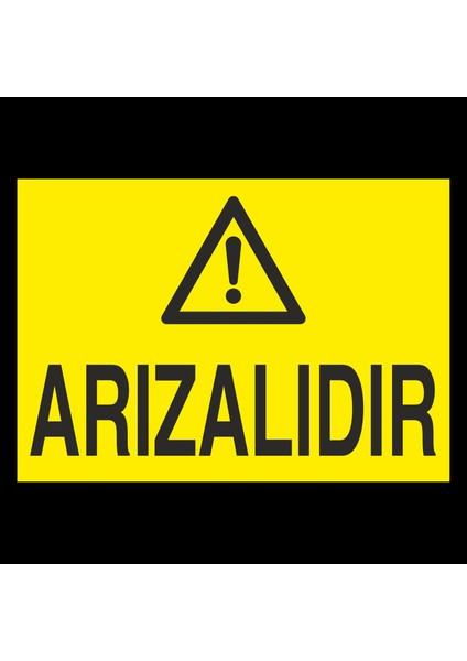 Arızalıdır 20 x 30 cm