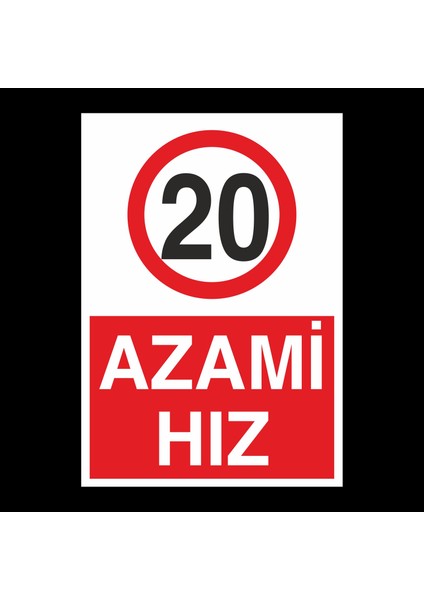 Azami Hız 20 20 x 30 cm
