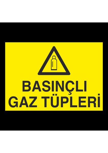 Basınçlı Gaz Tüpleri 20 x 30 cm